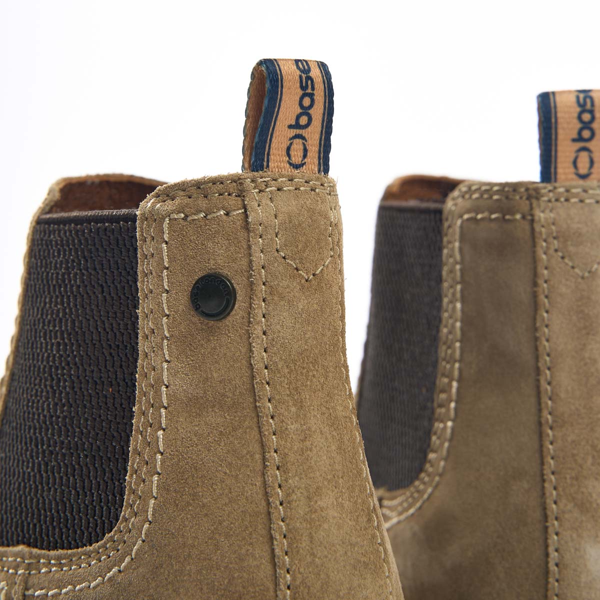 Portland Suede Chelsea Boots Sand