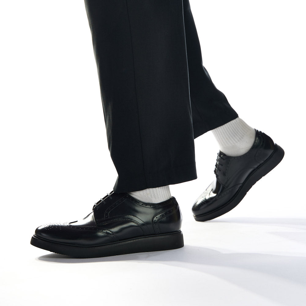 Joe Hi Shinebrogue Shoes Black