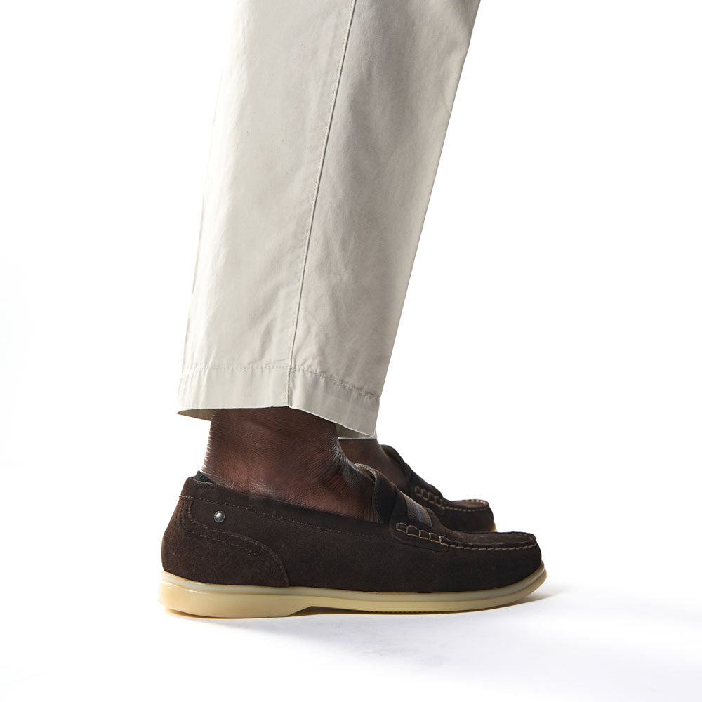 Drum Suede Loafers Brown