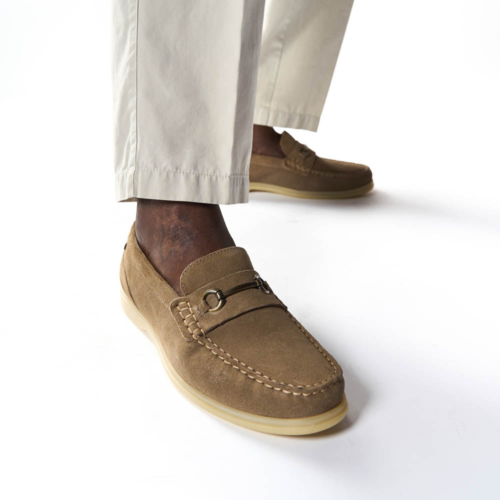 Snapper Suede Loafers Sand