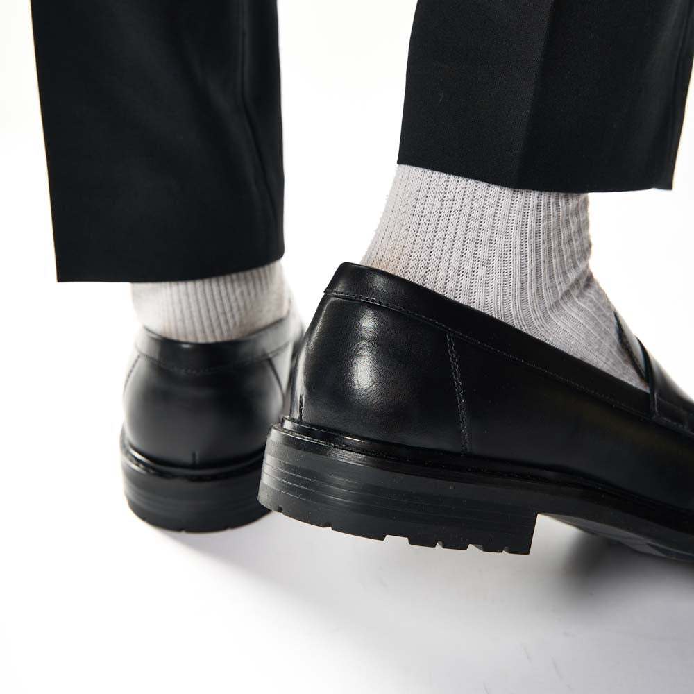 Ivey Burnished Loafers Black