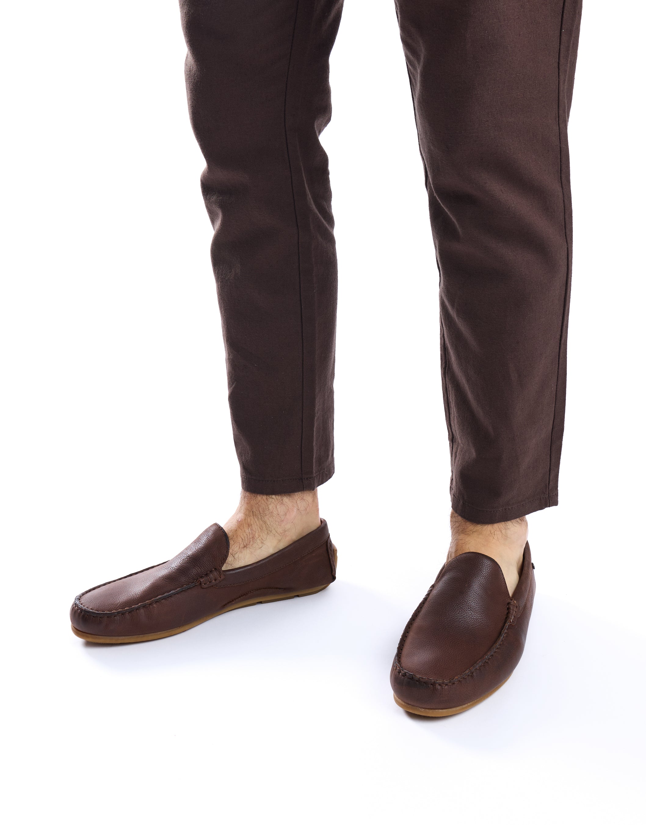 Moss Leather Driver Brown