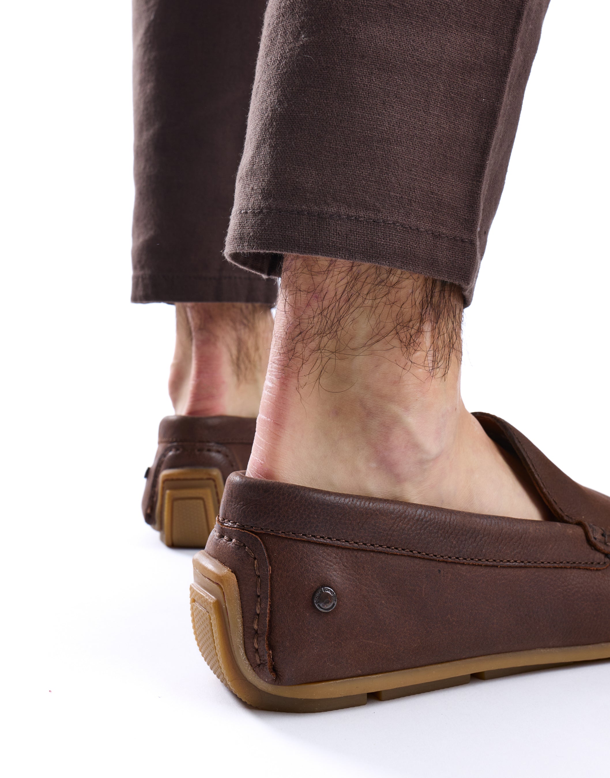 Moss Leather Driver Brown