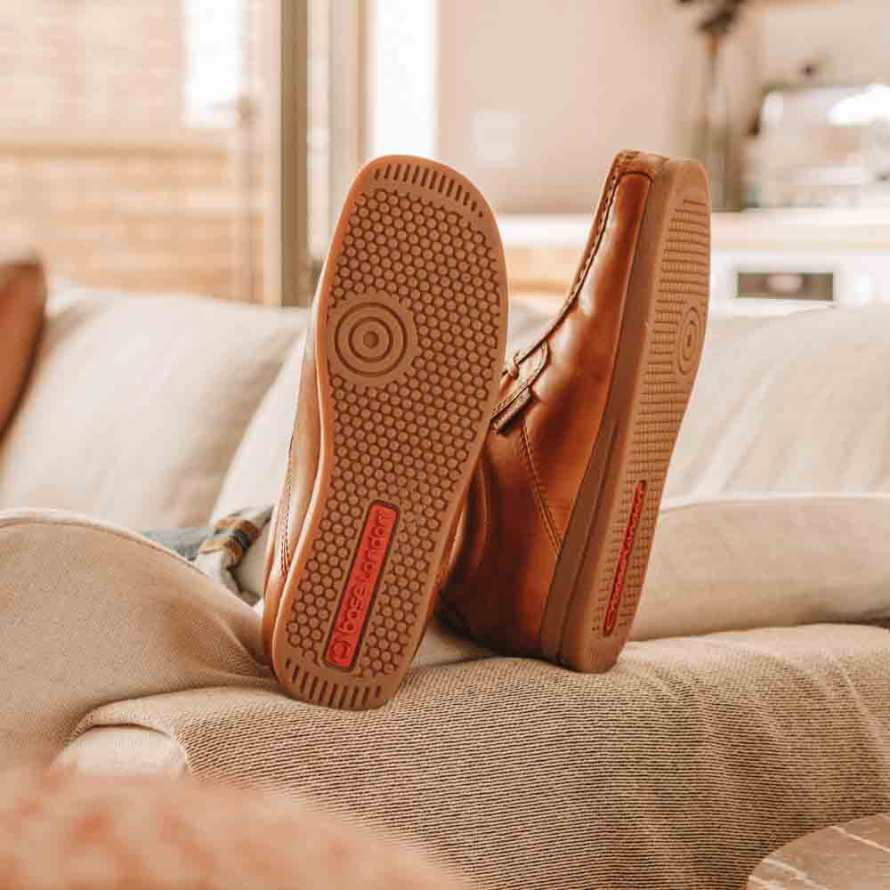 Event Waxy Moc Toe Shoes Tan