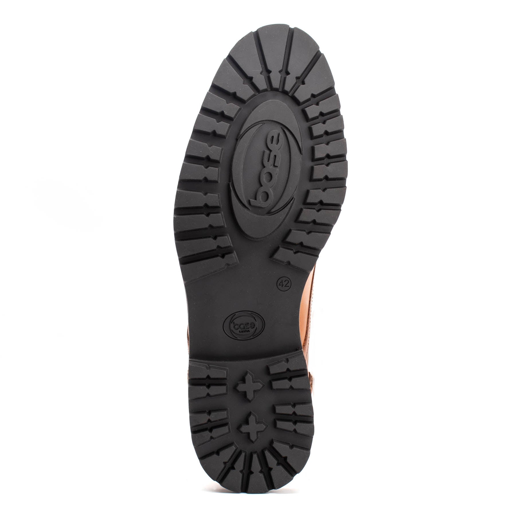 Boone Leather Brogue Boots Tan