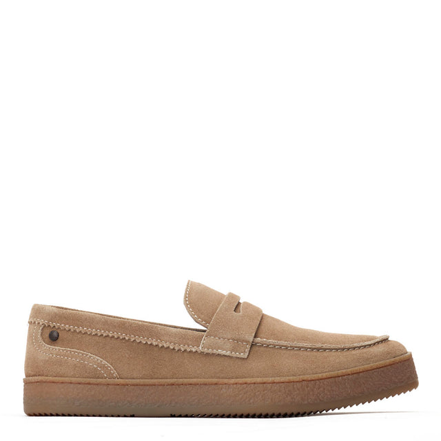 Claude Suede Penny Loafers