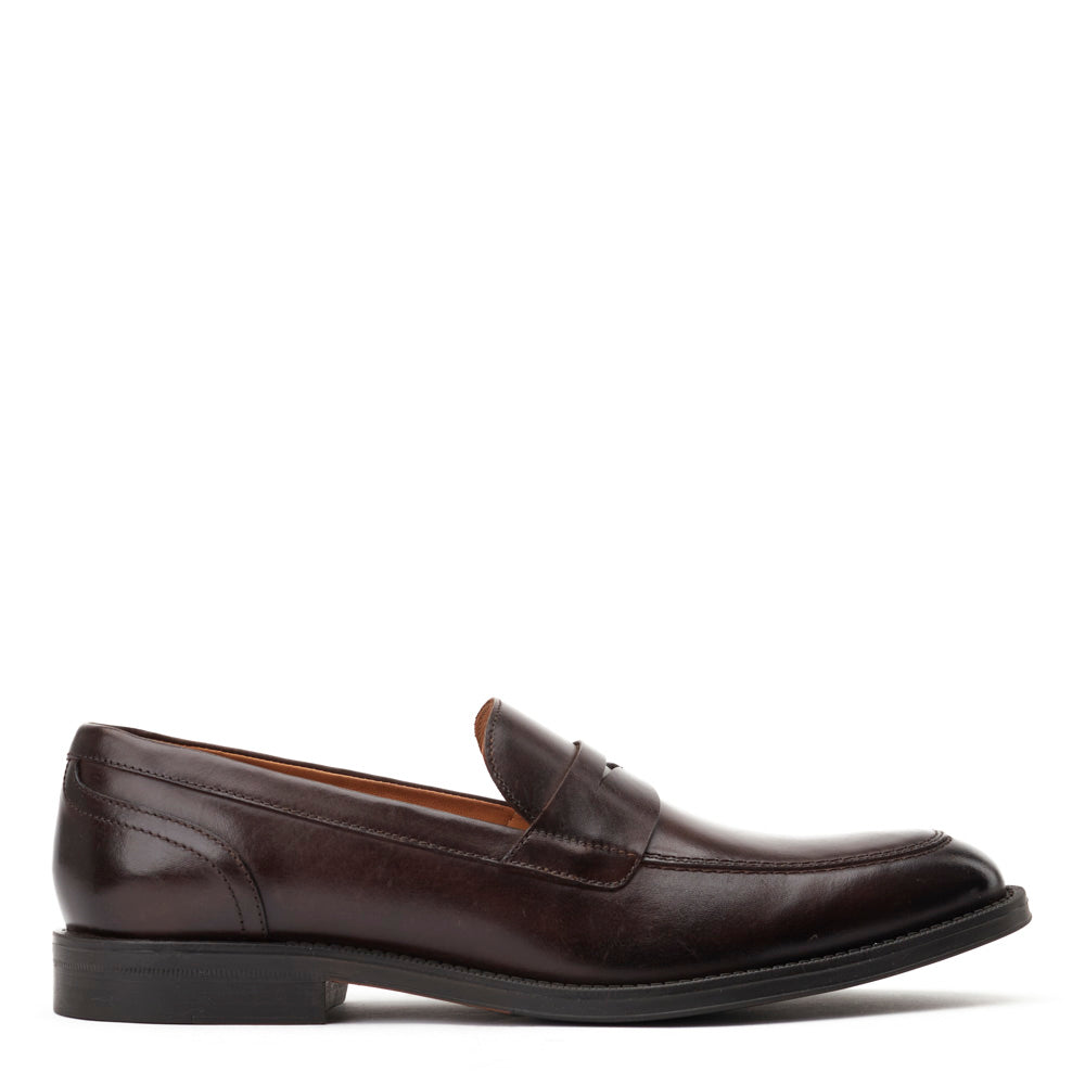 Kennedy Washed Loafers Brown