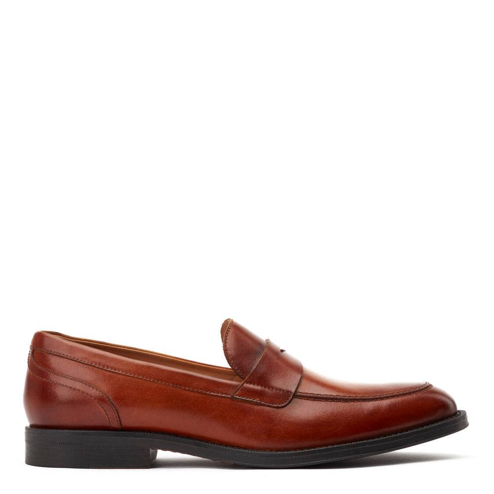 Kennedy Washed Loafers Tan