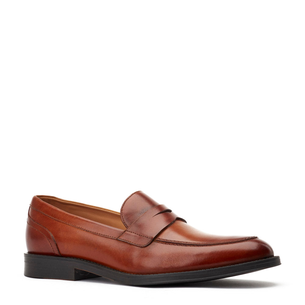 Kennedy Washed Loafers Tan