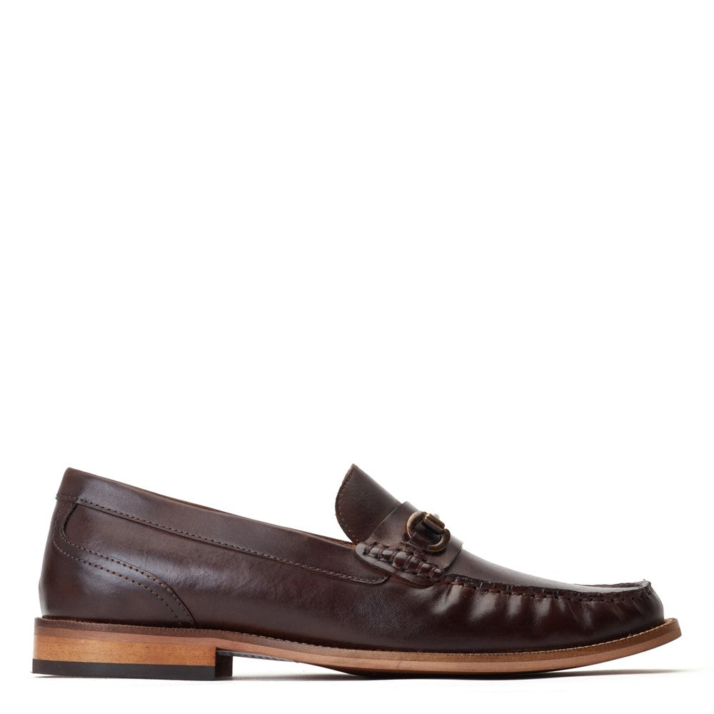 Madison Washed Loafers Brown