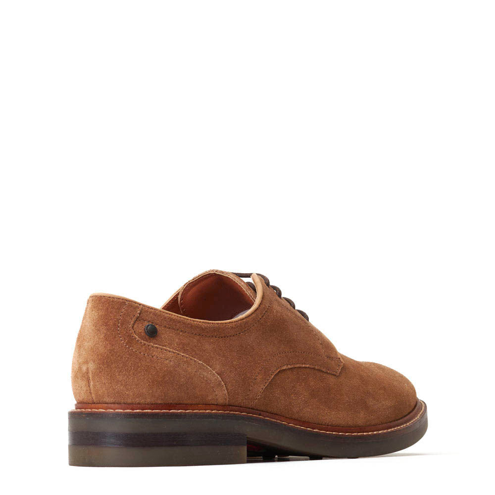 Mawley Suede Derby Shoes Ginger