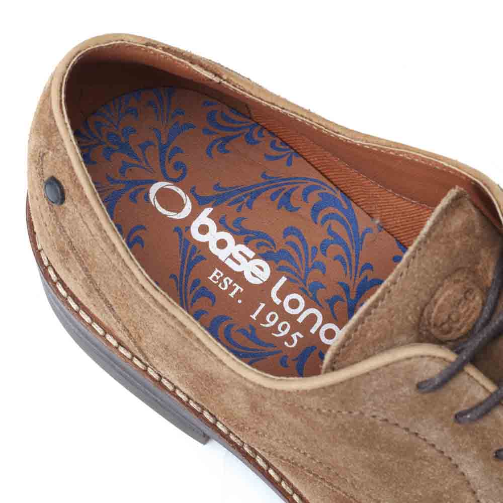 Mawley Suede Derby Shoes Ginger