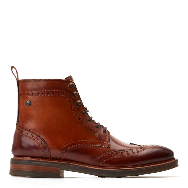 Base london nebula wingtip leather boot best sale