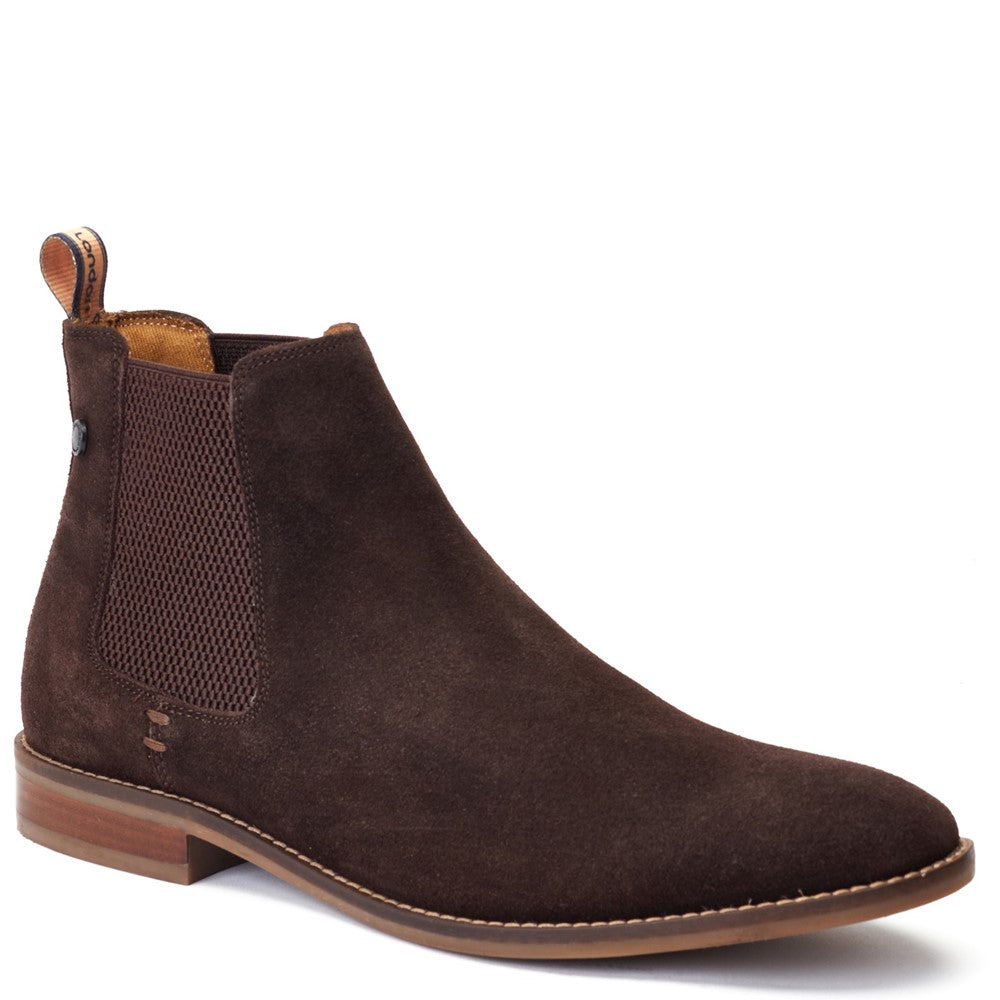 Virgil Suede Chelsea Boots Brown