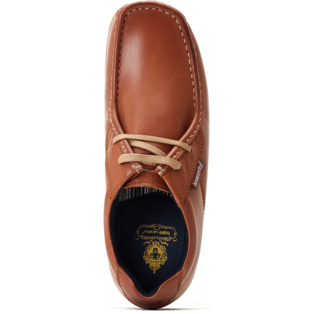 Event Waxy Moc Toe Shoes Tan