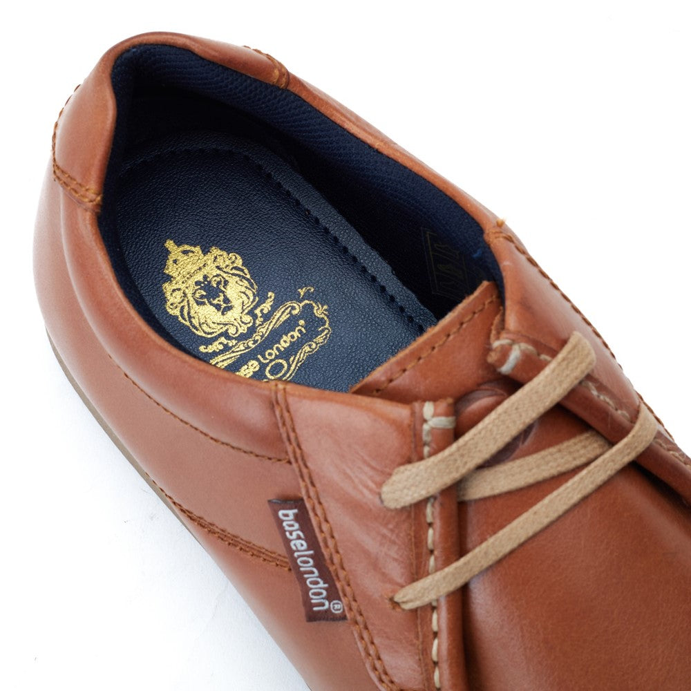 Event Waxy Moc Toe Shoes Tan