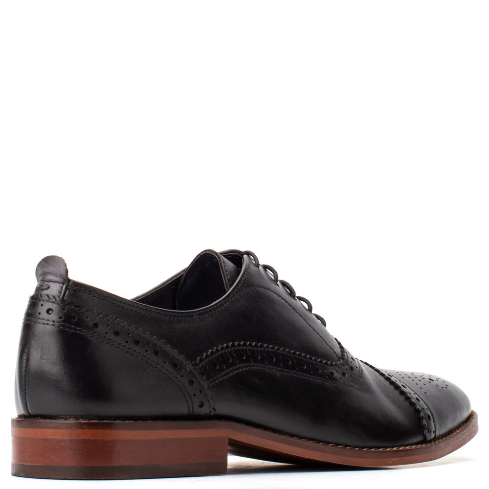 Cast Oxford Brogue Shoes Black