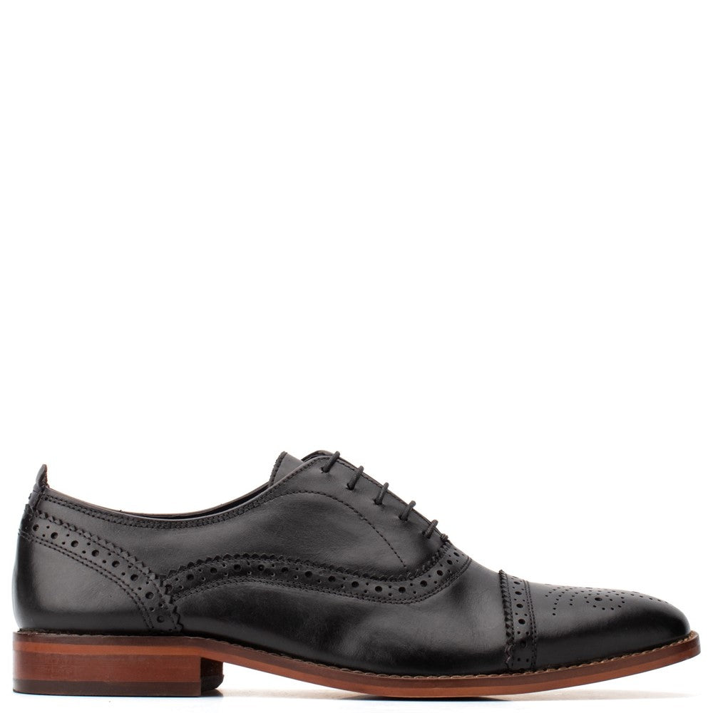 Cast Oxford Brogue Shoes Black