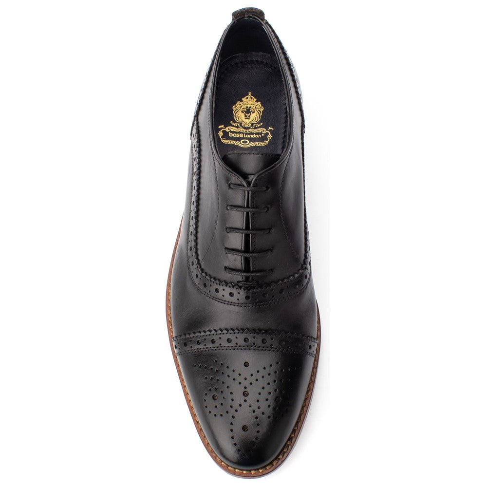 Cast Oxford Brogue Shoes Black