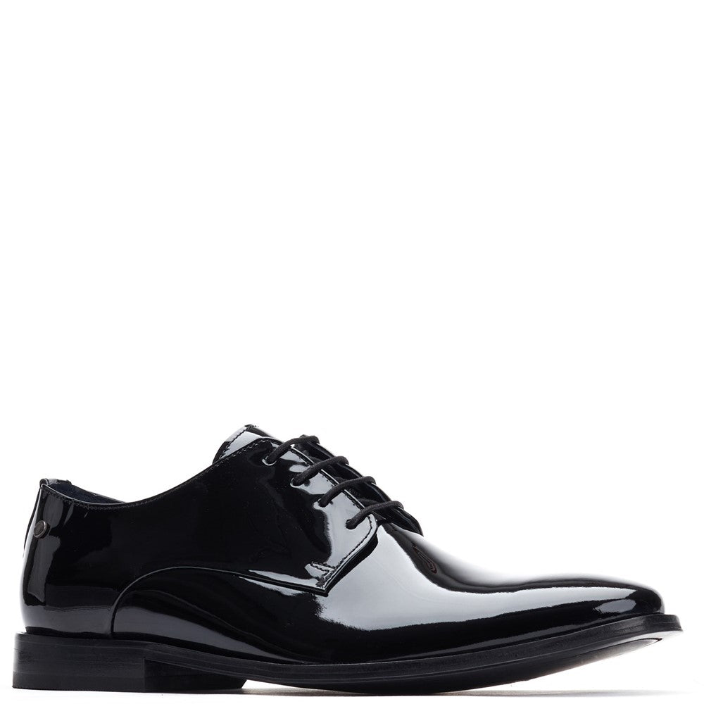 Marley Patent Derby Shoes Black