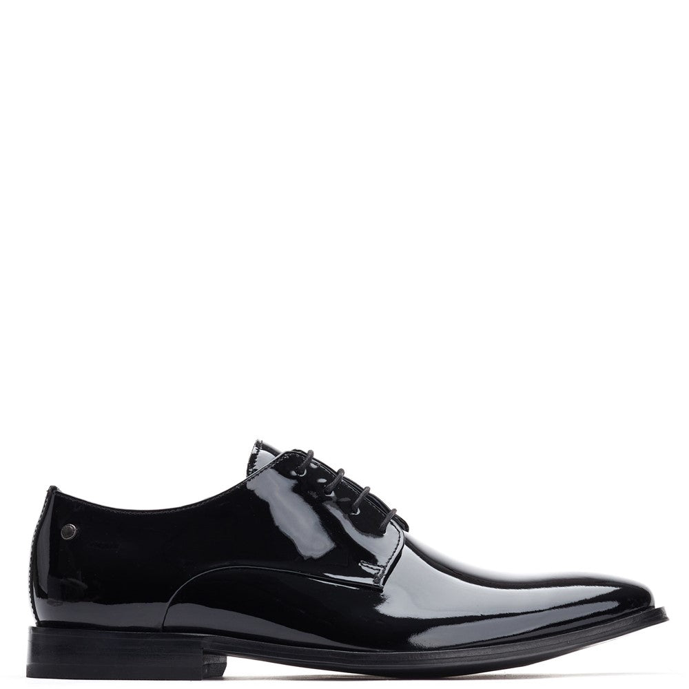 Marley Patent Derby Shoes Black