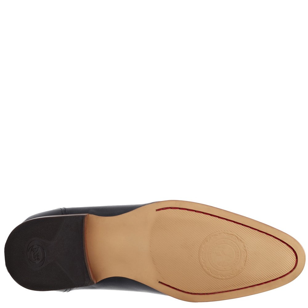 Gambino Waxy Derby Shoes Black