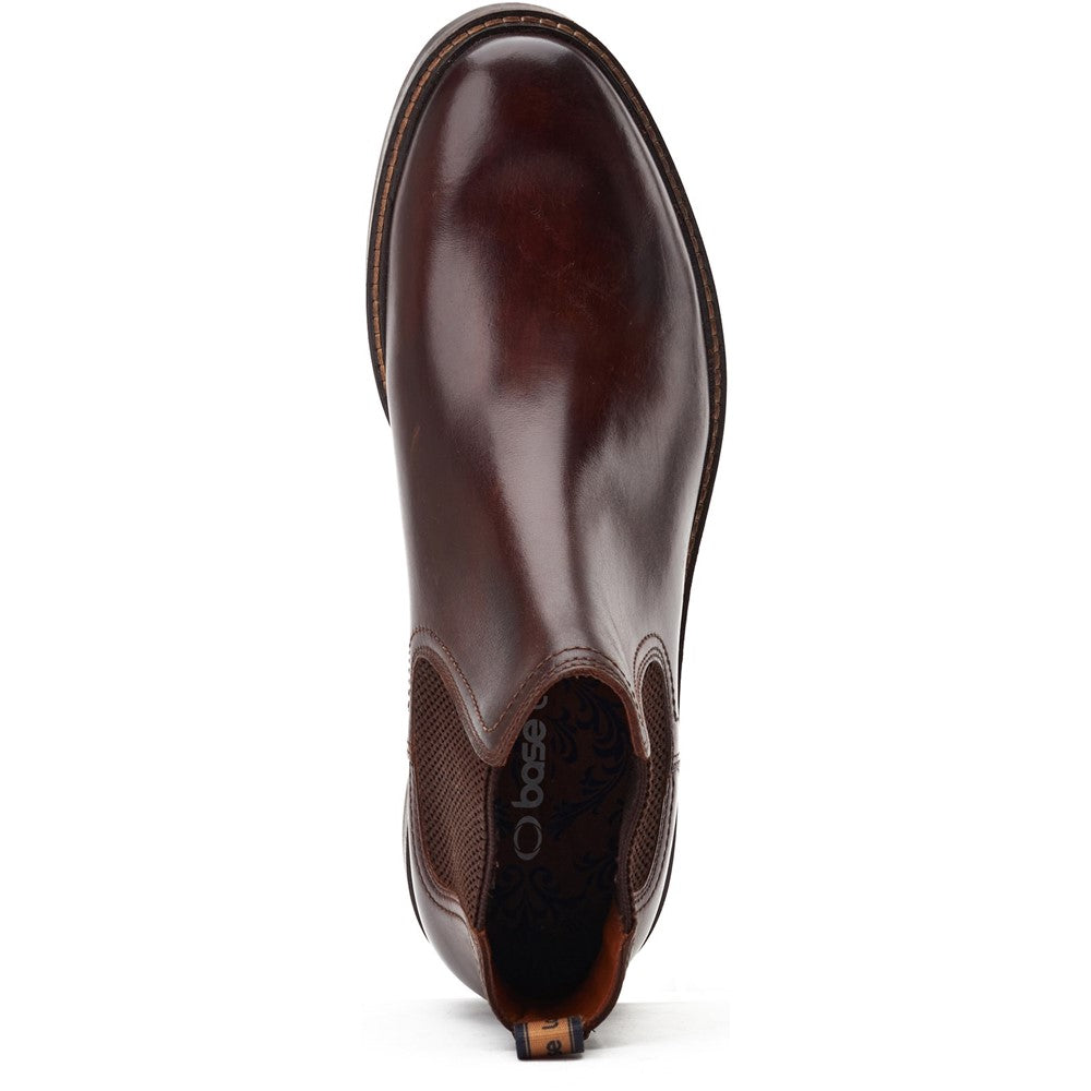 Portland Washed Chelsea Boots Brown
