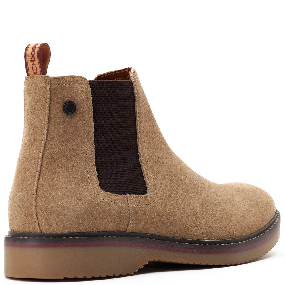 Hooper Suede Chelsea Boots Sand