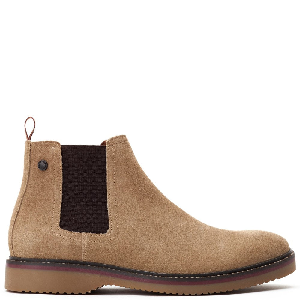 Hooper Suede Chelsea Boots Sand