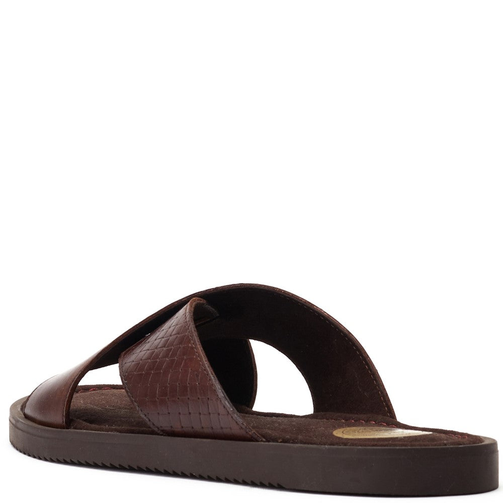 Astro Washed Sandals Brown