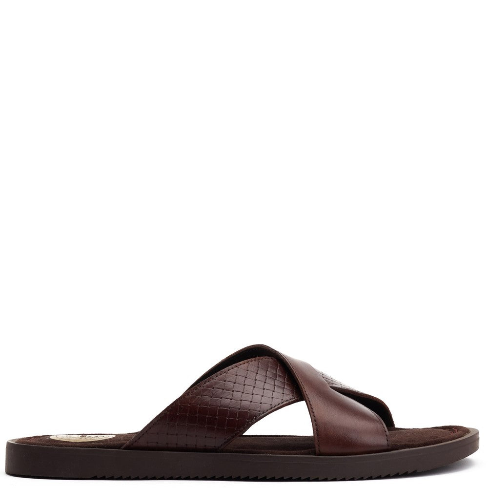 Astro Washed Sandals Brown