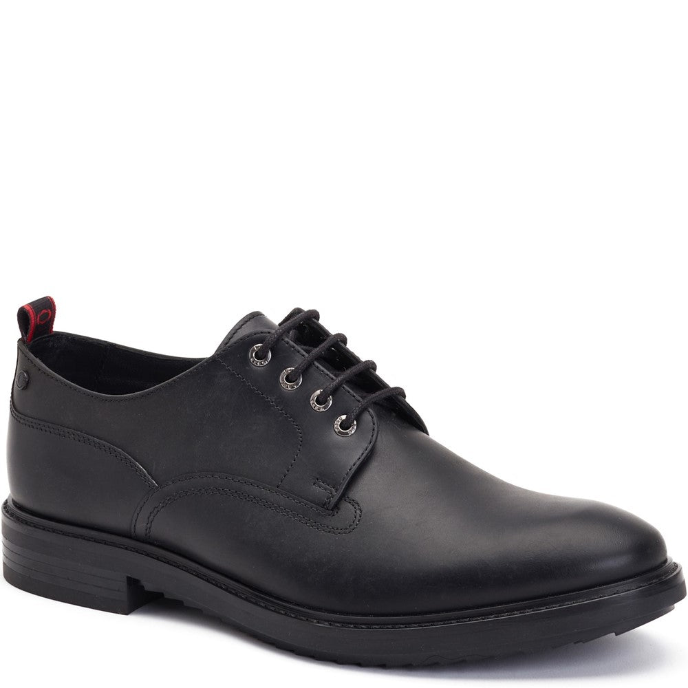 Memphis Pull Up Derby Shoes Black