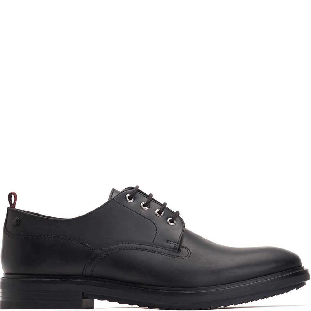 Memphis Pull Up Derby Shoes Black