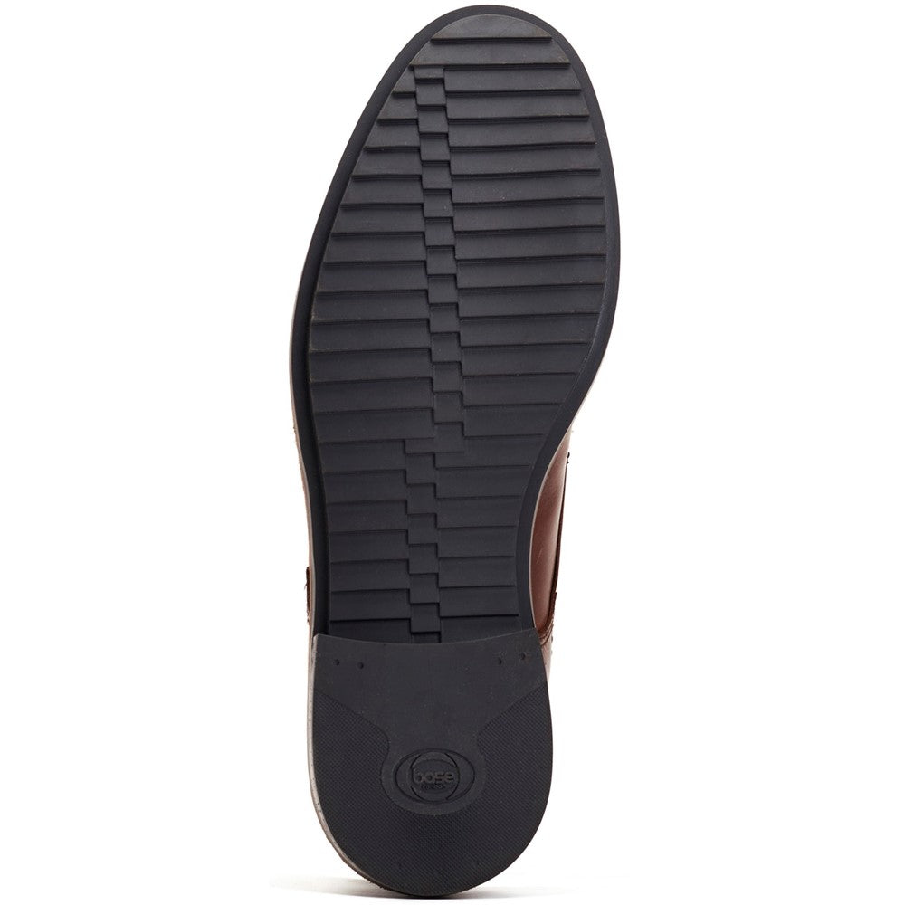 Ashland Pull Up Toe Cap Boots Brown