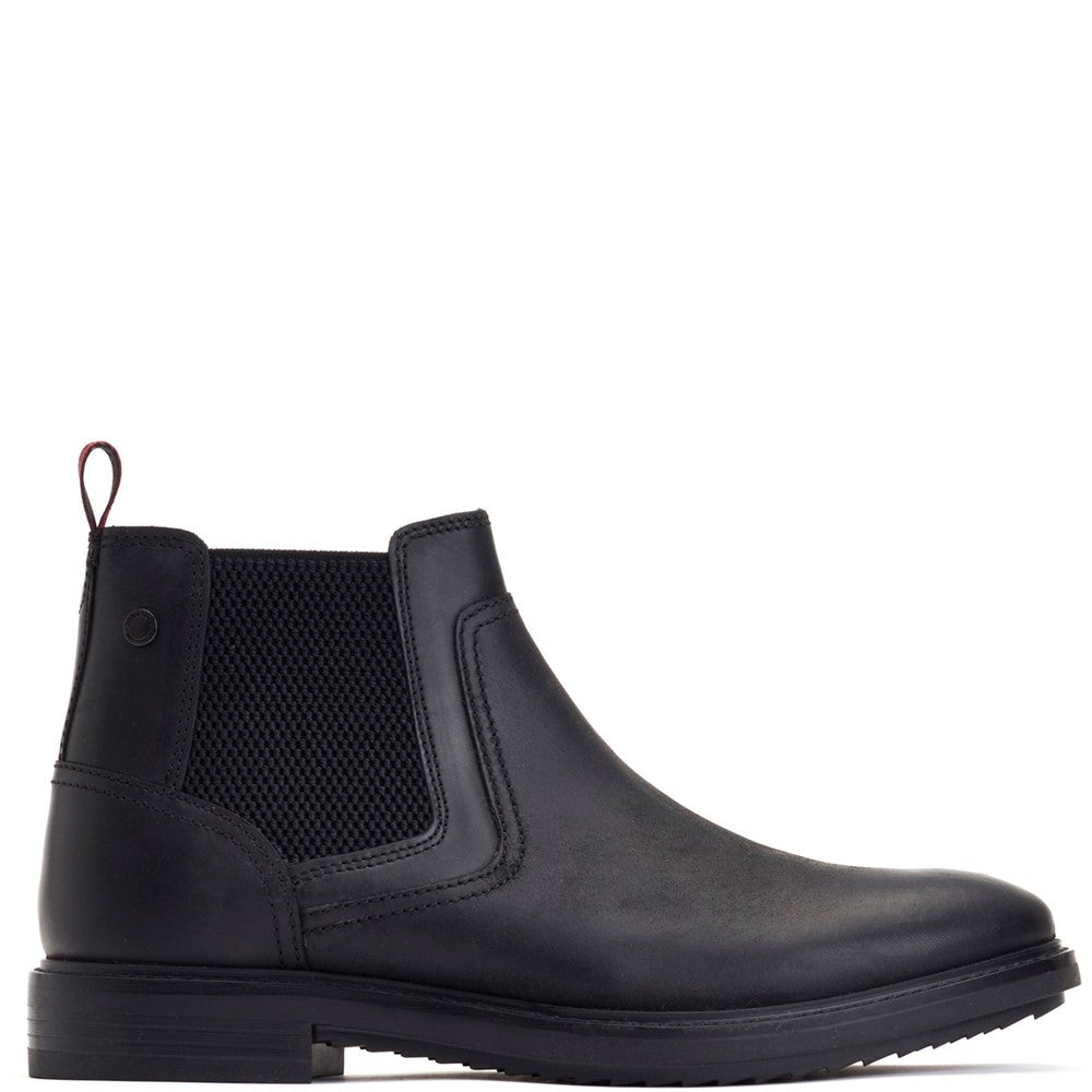Dandridge Pull Up Chelsea Boots Black