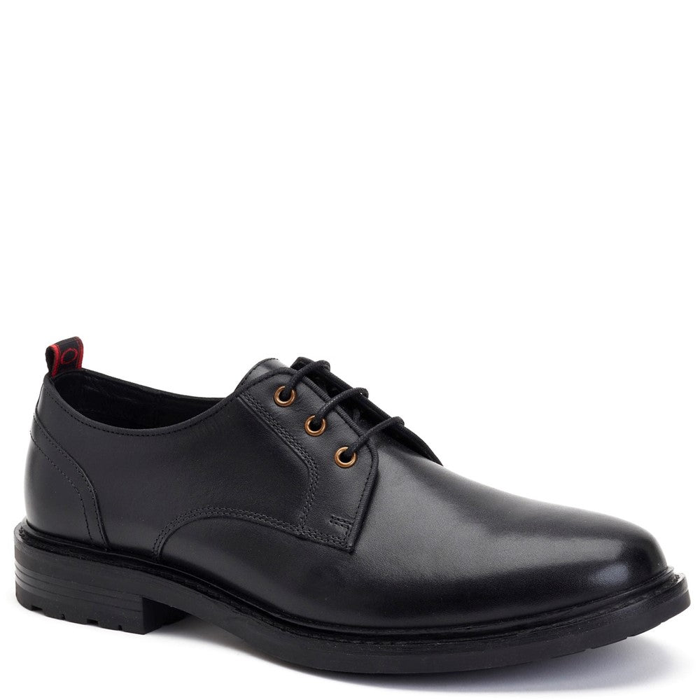 Dime Waxy Derby Shoes Black