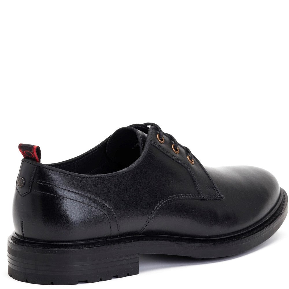 Dime Waxy Derby Shoes Black