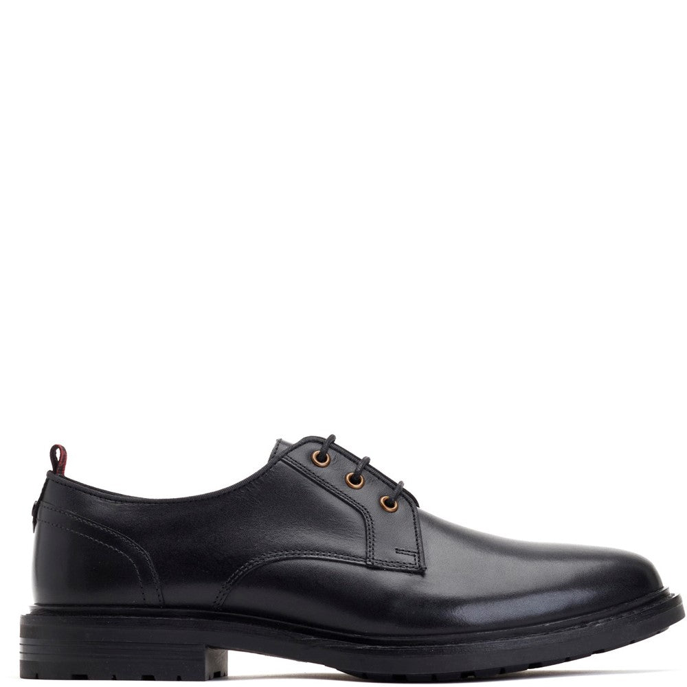 Dime Waxy Derby Shoes Black
