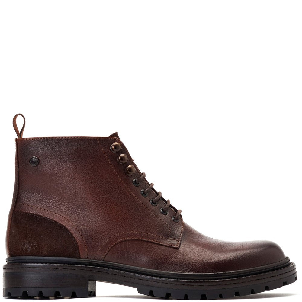 Dettori Grain Ankle Boots Brown