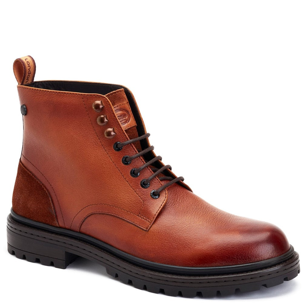Dettori Grain Ankle Boots Tan