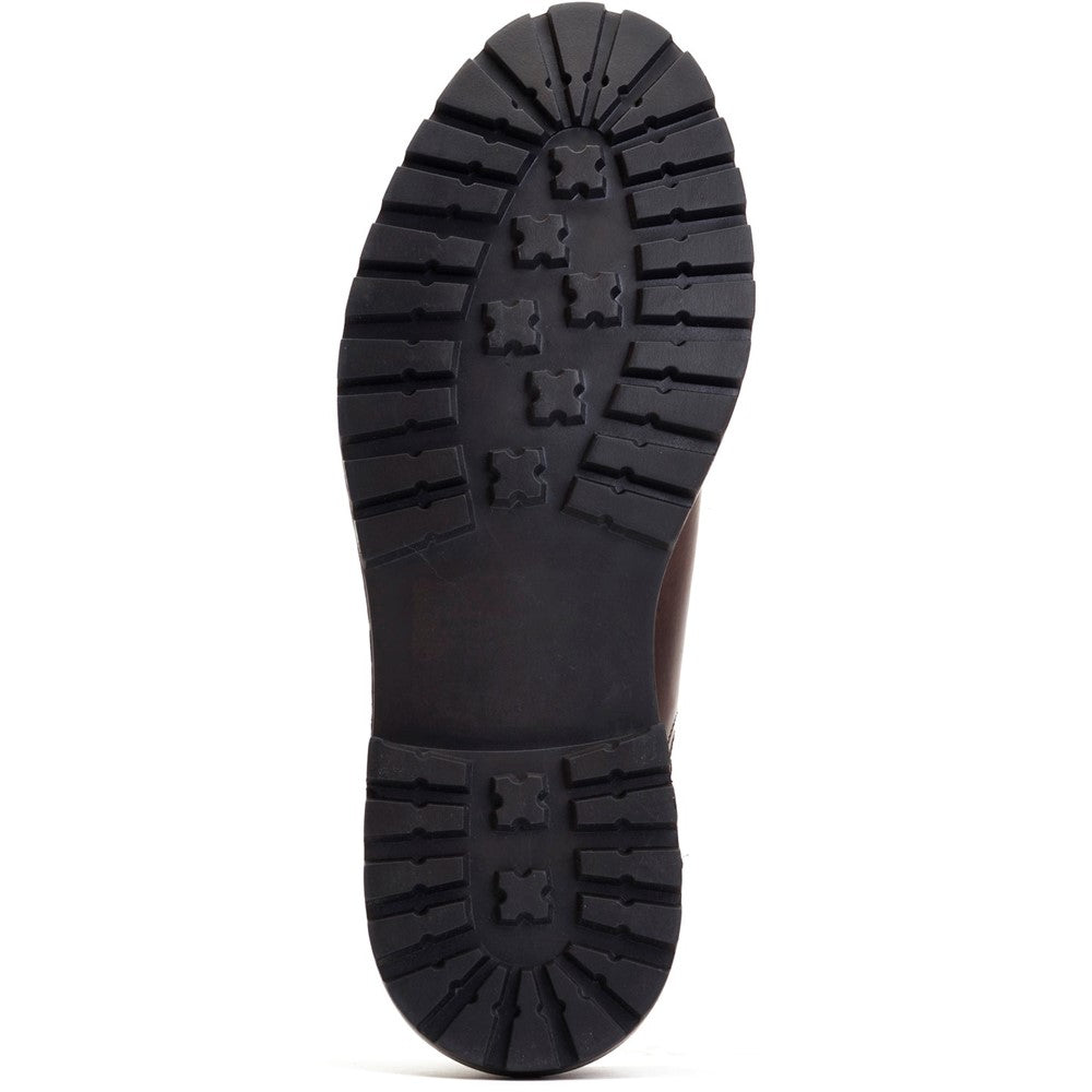 Walsh Washed Chelsea Boots Brown