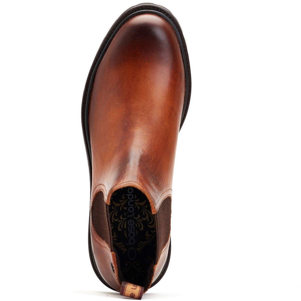 Walsh Washed Chelsea Boots Tan