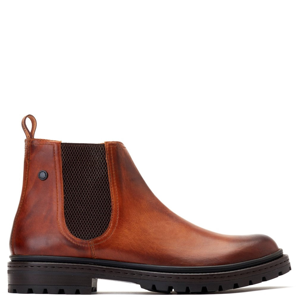Walsh Washed Chelsea Boots Tan