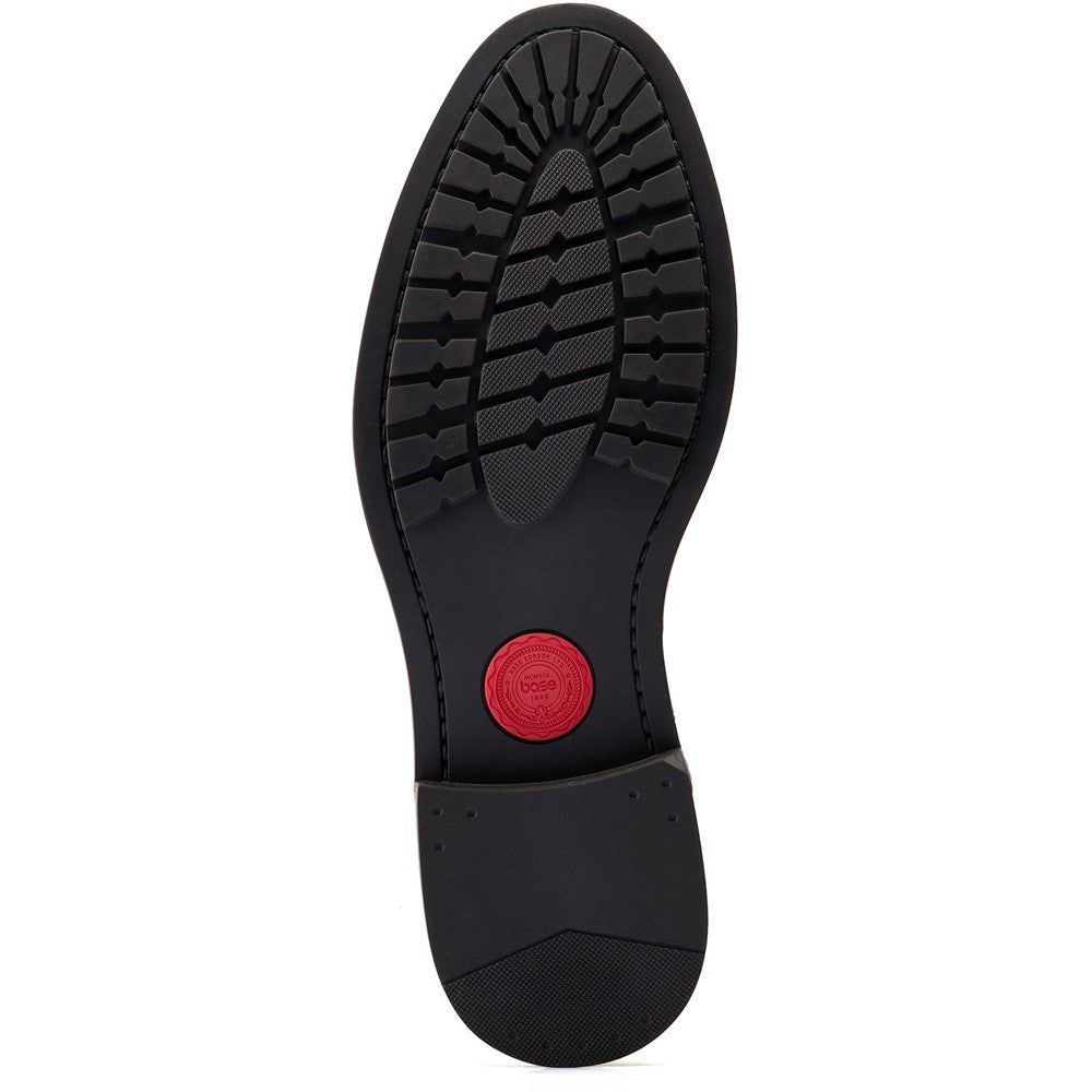 Duke Waxy Toe Cap Boots Black