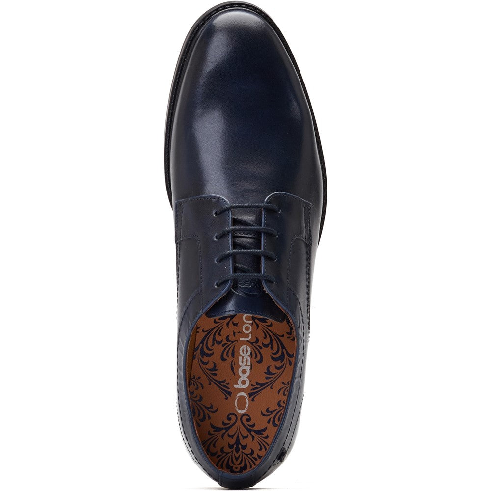 Drake Waxy Derby Shoes Navy