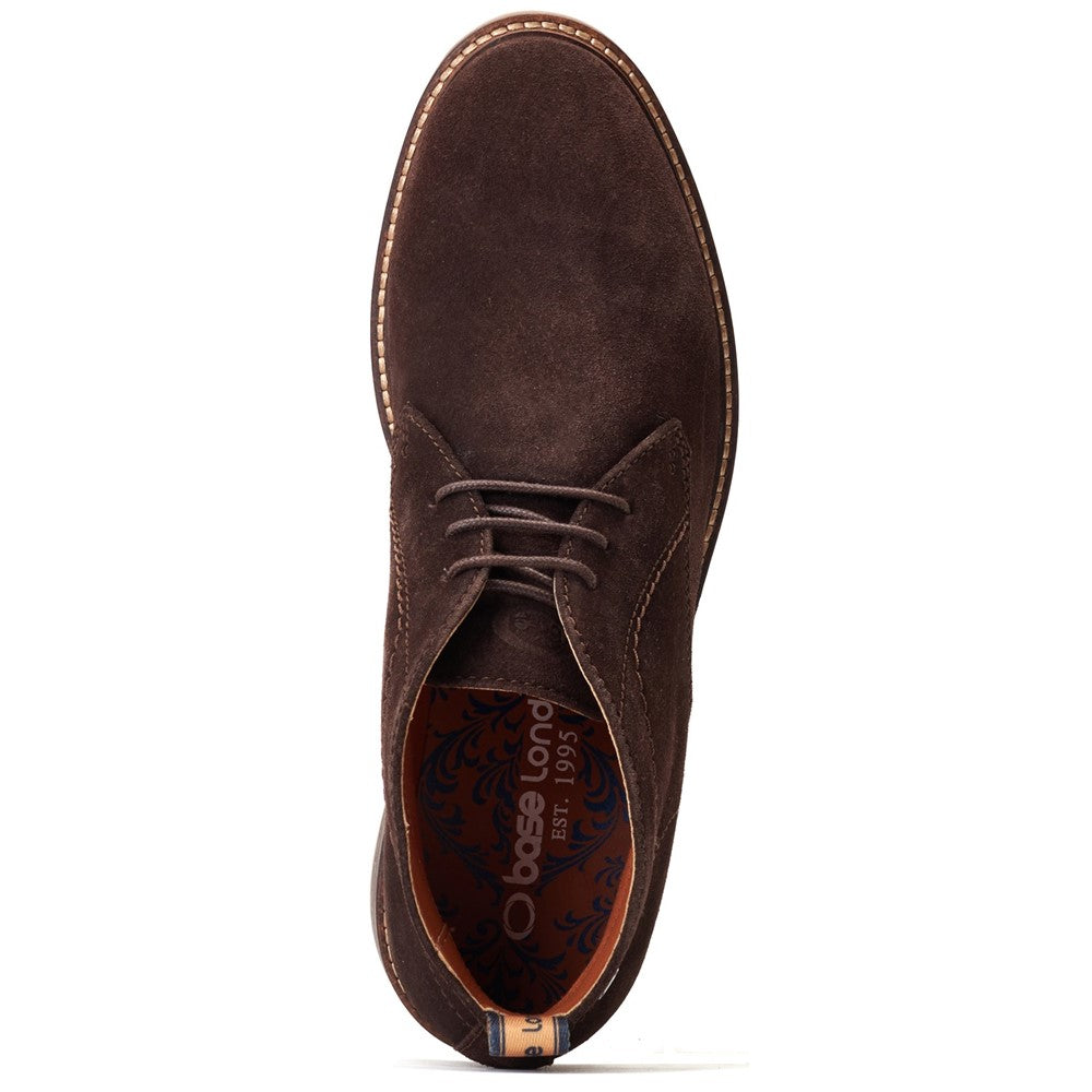 Knebworth Suede Chukka Boots Brown