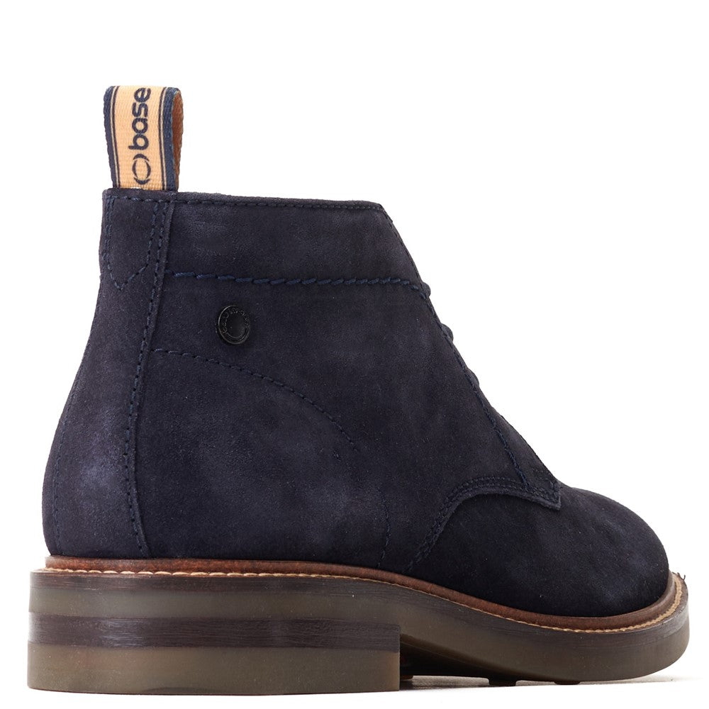 Knebworth Suede Chukka Boots Navy