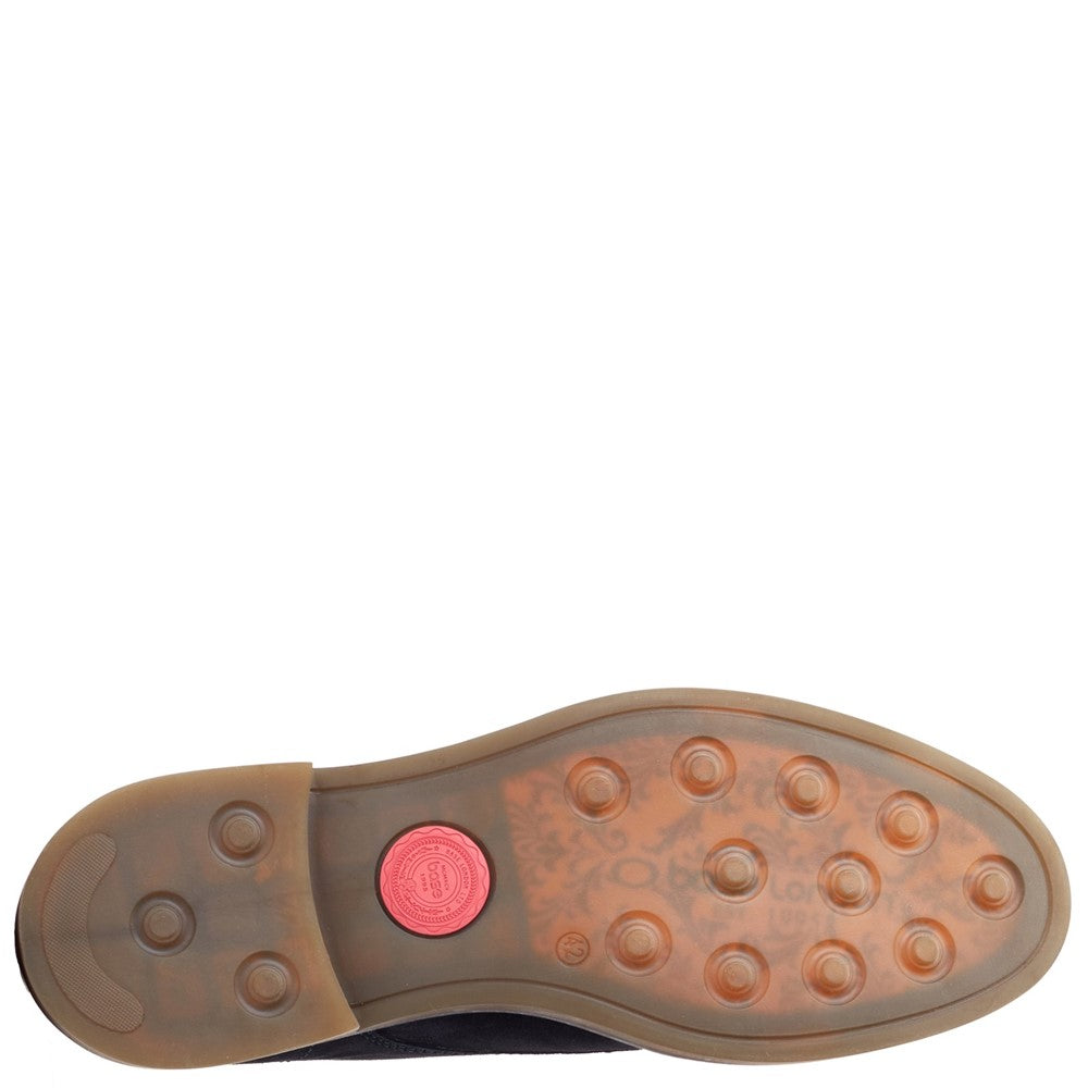 Knebworth Suede Chukka Boots Navy