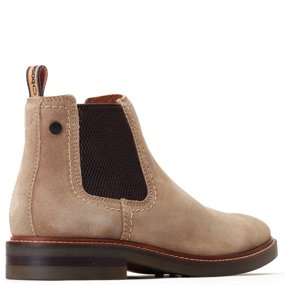 Portland Suede Chelsea Boots Sand