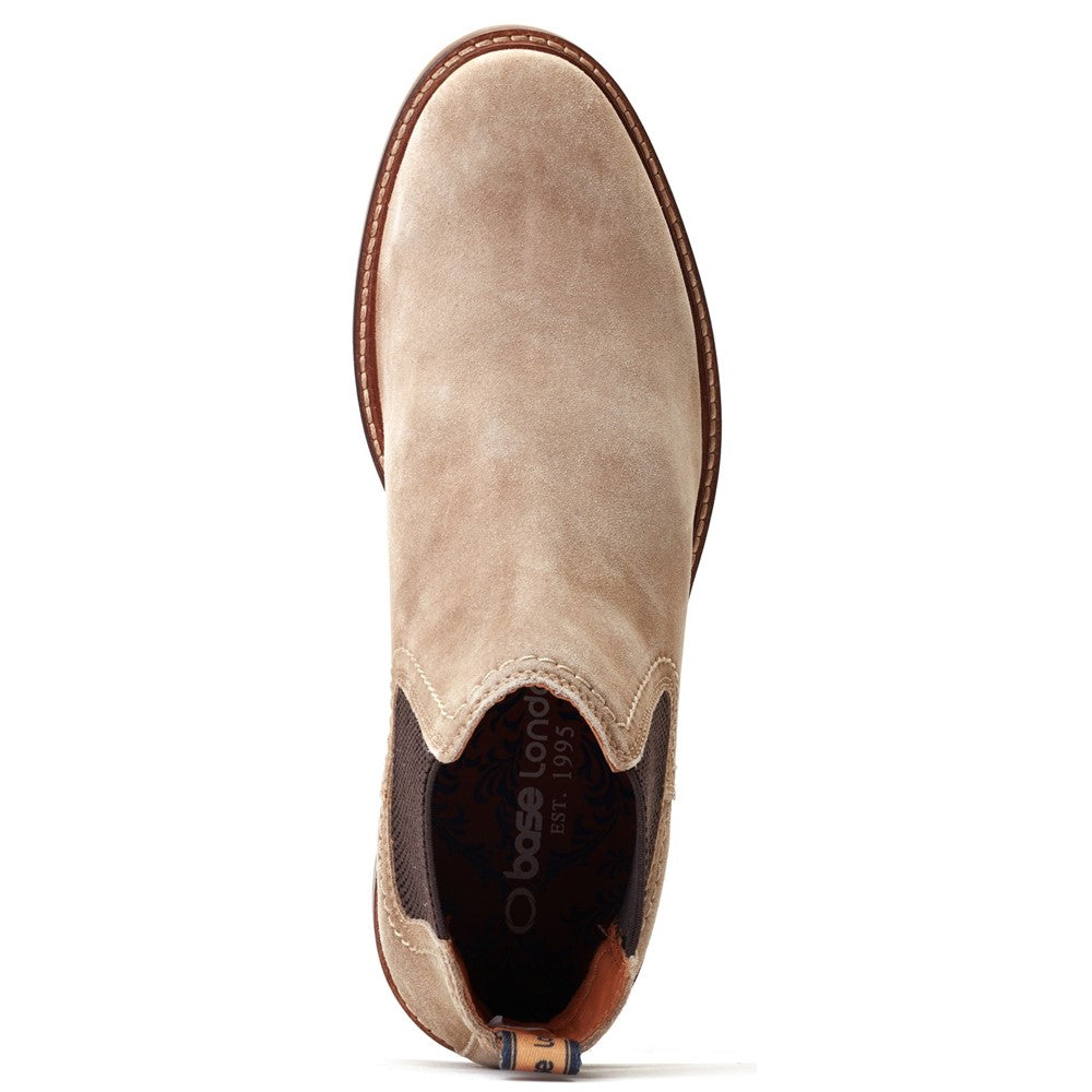 Portland Suede Chelsea Boots Sand